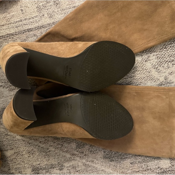 Stuart Weitzman Highland Suede Over the Knee Boots - Picture 4 of 5